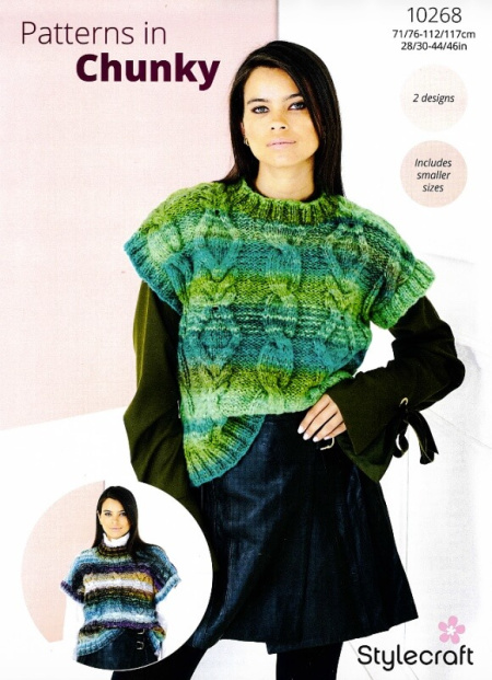 Stylecraft Tank Tops Pattern 10268