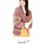 Stylecraft Ribbed Jackets Pattern 10271