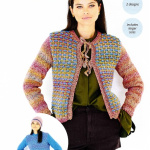 Stylecraft Textured Cardigan and Sweater Pattern 10273