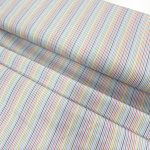 Rainbow Pinstripe Cotton Shirting