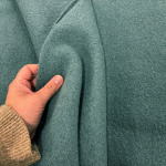 Duck Egg Boiled Wool Fabric