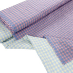 Two-Tone Gingham Seersucker