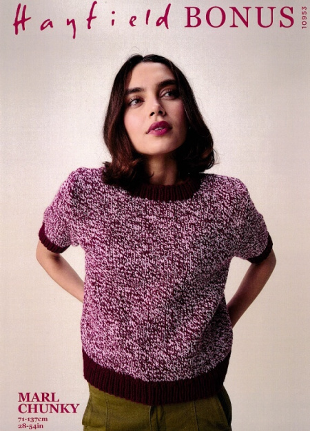 Hayfield Sweater Pattern 10953