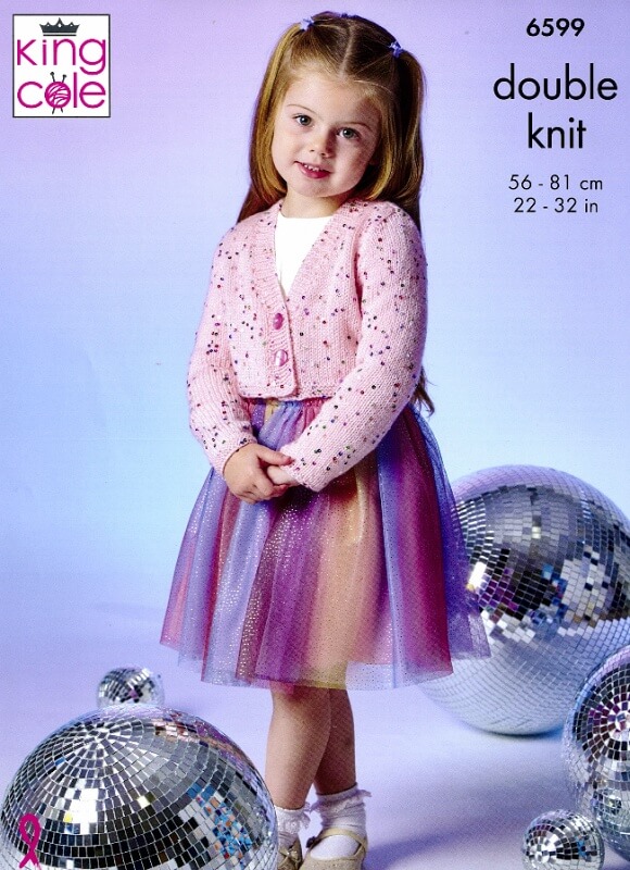 King Cole Cardigans Pattern 6599