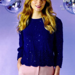 King Cole Sweater and Slipover Pattern 6605