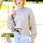 King Cole Tank Top, Sweater and Cowls Pattern 6595