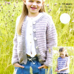 King Cole Sweater, Cardigan and Tank Top Pattern 6598