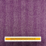 Purple Herringbone Wool