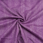 Purple Herringbone Wool