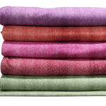 Purple Herringbone Wool