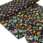 Snails and Insects Quilting Cotton