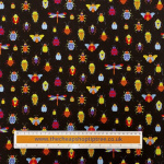 Snails and Insects Quilting Cotton
