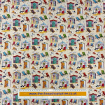Emma Ball Beach Huts & Deck Chairs Quilting Cottons