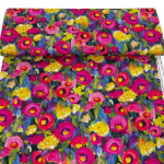 Painted Flowers Quilting Cottons