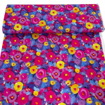 Painted Flowers Quilting Cottons
