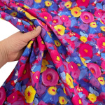 Painted Flowers Quilting Cottons