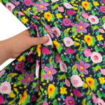 Painted Flowers Quilting Cottons