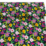Painted Flowers Quilting Cottons