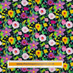 Painted Flowers Quilting Cottons