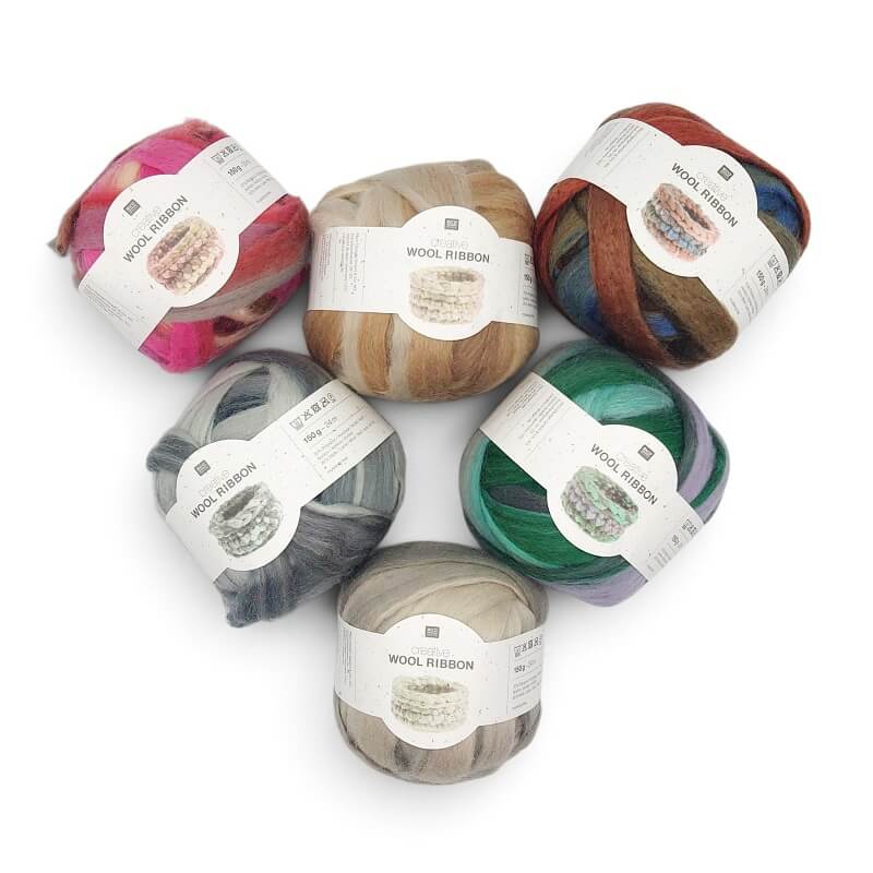 Rico Creative Wool Ribbon 150g