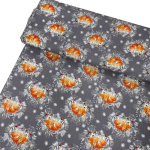 Snowy Fox Christmas Quilting Cottons