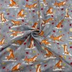 Snowy Fox Christmas Quilting Cottons