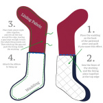 Tomten Woodland Friends Stocking Panel