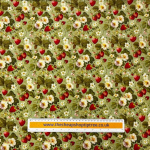 Strawberry Fields Baby Cord