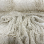 Cream Llama Faux Fur