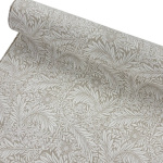 William Morris White Linen Look Panamas