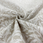 William Morris White Linen Look Panamas