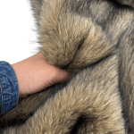 Moose Brown Faux Fur