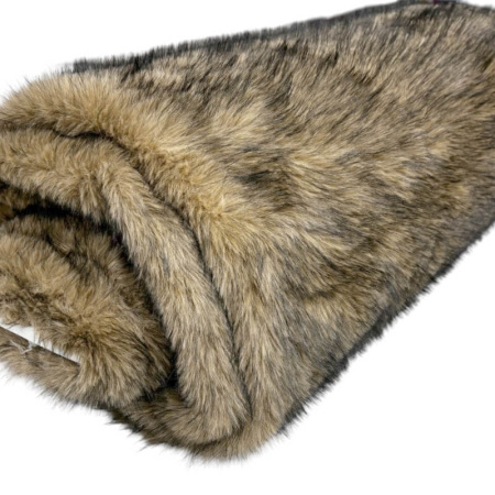 Moose Brown Faux Fur