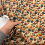 Maple Leaves Polycotton