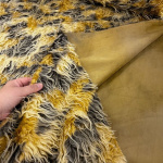 Suede-Backed Yeti Fur