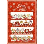Candy Train Large Advent Panel