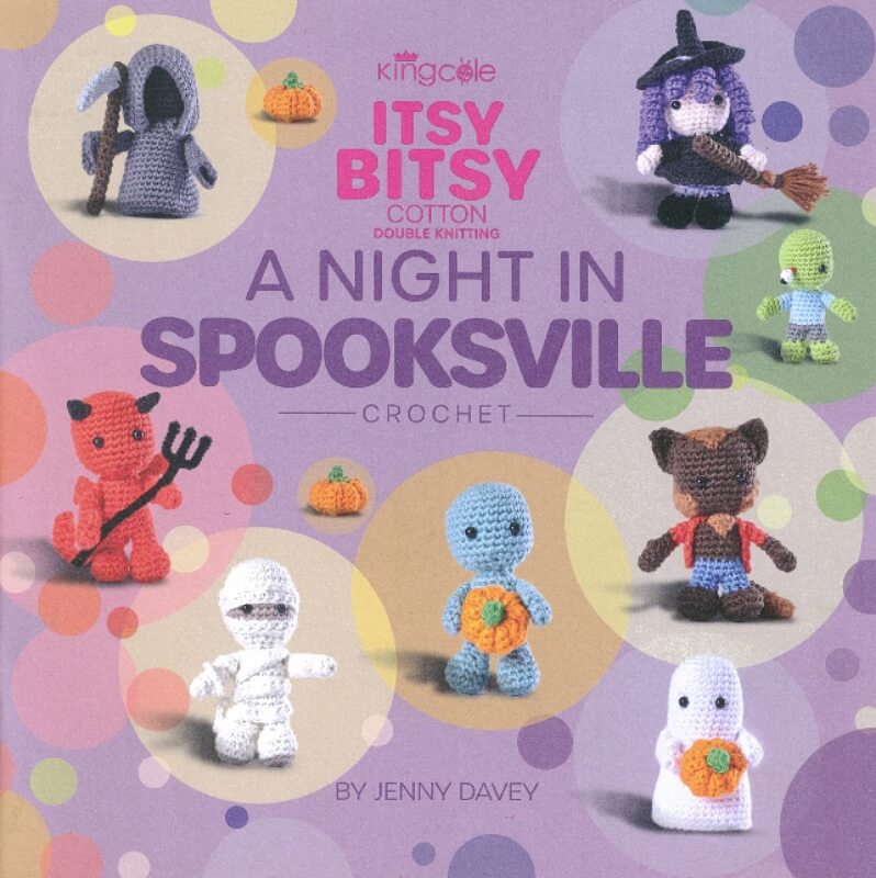 King Cole Itsy Bitsy A Night in Spooksville Crochet Book