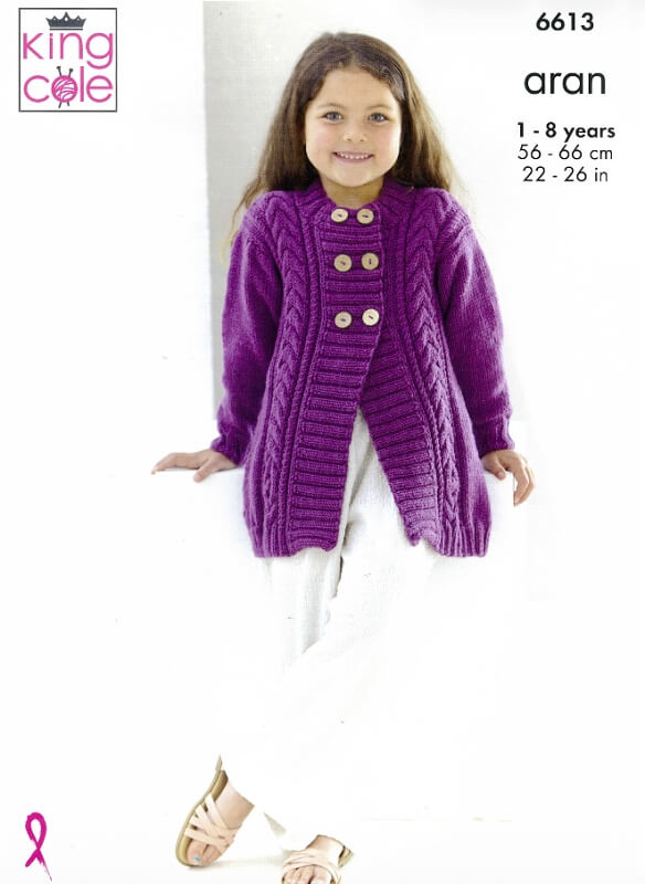 King Cole Coat and Top Pattern 6613
