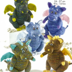 King Cole Firefly Dragons Pattern 9234