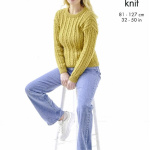 King Cole Tank Top and Sweater Pattern 6512