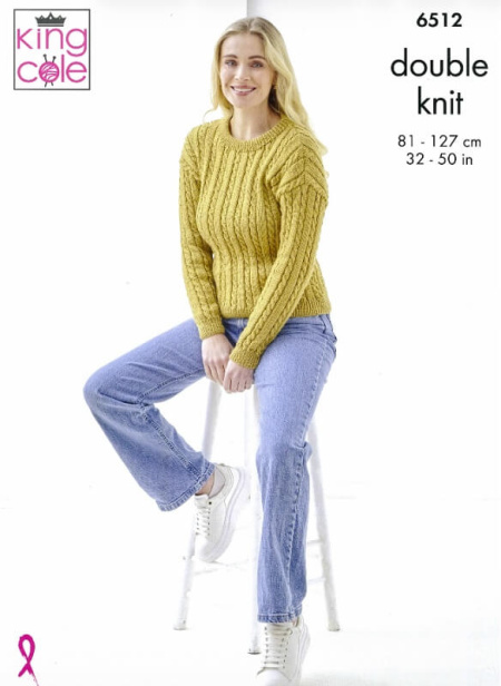 King Cole Tank Top and Sweater Pattern 6512