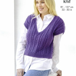 King Cole Tank Top and Sweater Pattern 6512