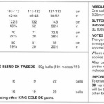 King Cole Sweaters Pattern 6642