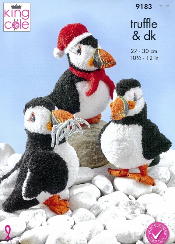 King Cole Puffins Pattern 9183
