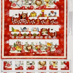 Candy Train Large Advent Panel