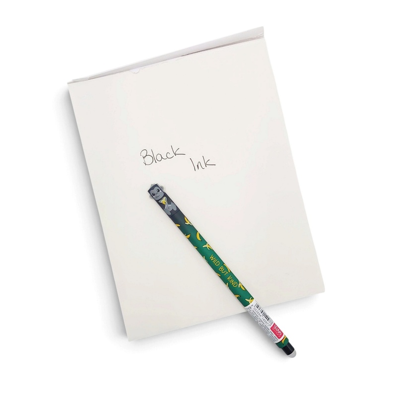 Legami Milano Wild But Kind Gorilla 0.7mm Erasable Pens