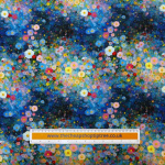 Royal Cosmos Garden Lyocell Twill