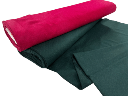 Red and Green Wool