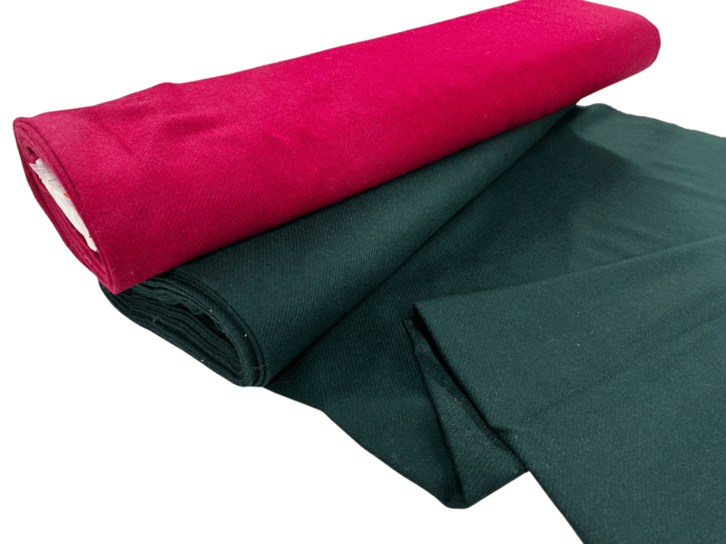 Red and Green Wool