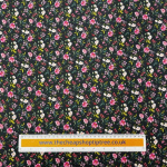 Pretty Pink Flowers Baby Cord